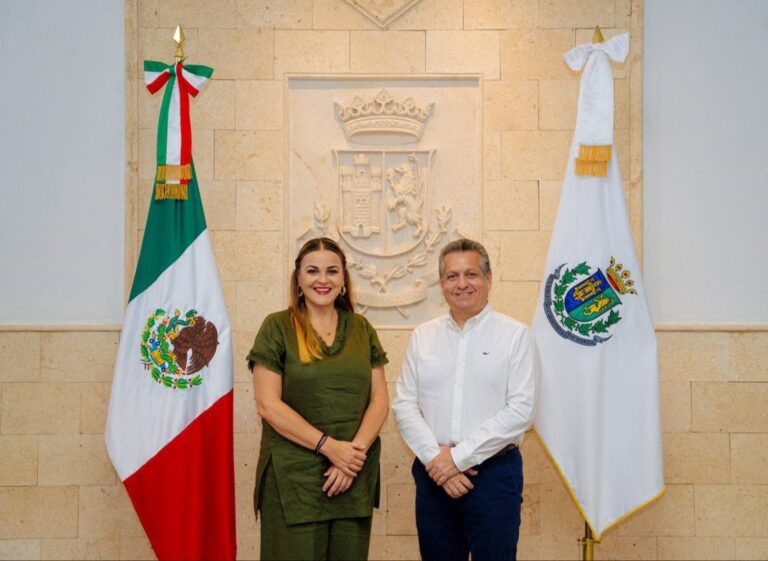 Mérida seguirá en buenas manos: Alejandro Ruz y Cecilia Patrón, alcalde interino y alcaldesa electa de Mérida