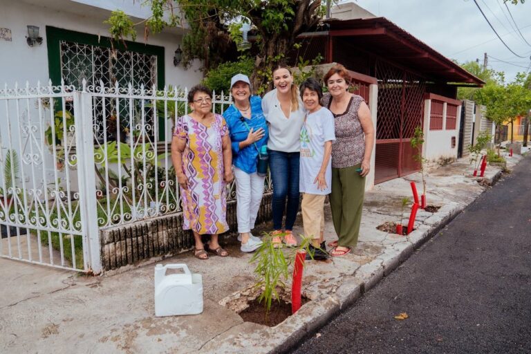 Cecilia Patrón reitera su compromiso por una Mérida más verde