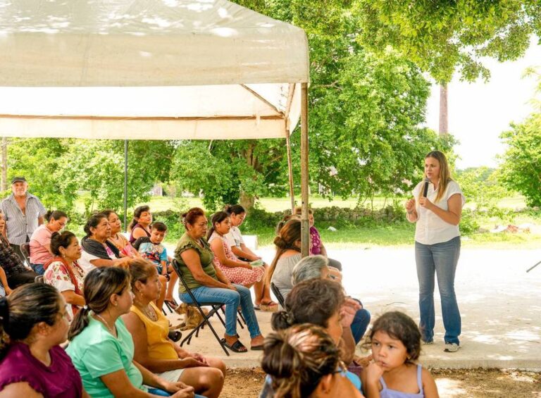 Como familia, unidos, los meridianos trabajaremos por la justicia social: Cecilia Patrón