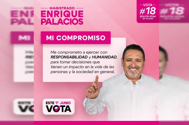 Jesús Enrique Palacios Iniestra: “Es momento de decidir por una justicia más cercana, más humana y más firme”